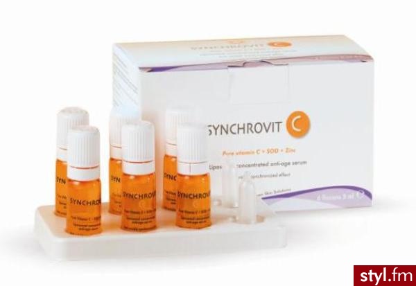 SYNCHROLINE SYNCHROVIT C serum 6 x 5 ml - Bransoletki Biżuteria Moda