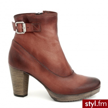 Venezia BOTKI OCIEPLANE 789216 MATTON - Botki Buty Moda