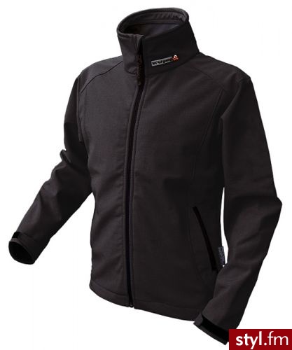 Softshell damski Wolf Gang Bryza Czarny Bluzy rozpinane - Bluzy Ciuchy Moda