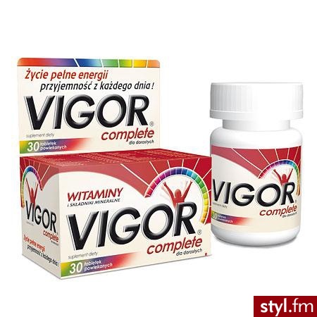 US PHARMACIA VIGOR COMPLETE DLA DOROSŁYCH X 100 TABL - Bransoletki Biżuteria Moda