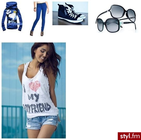 Niebieeski rządzi ;*. to są 2 zestawy ;] - Styler