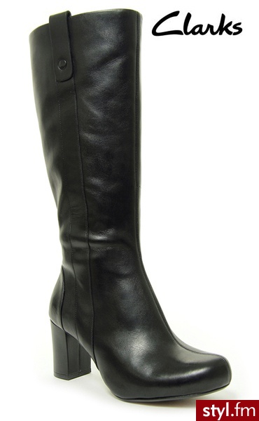 Clarks KELDA DEVA BLACK - Kozaki Buty Moda
