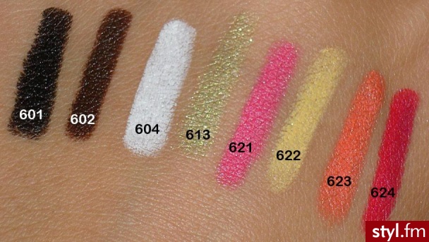 Nyx Jumbo Eyeshadow Pencils. Nyx Jumbo Eyeshadow Pencils - Makijaże