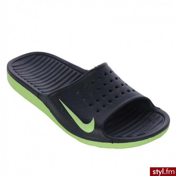 Nike klapki sportowe męskie SOLARSOFT SLIDE (386163-406) - Klapki Buty Moda