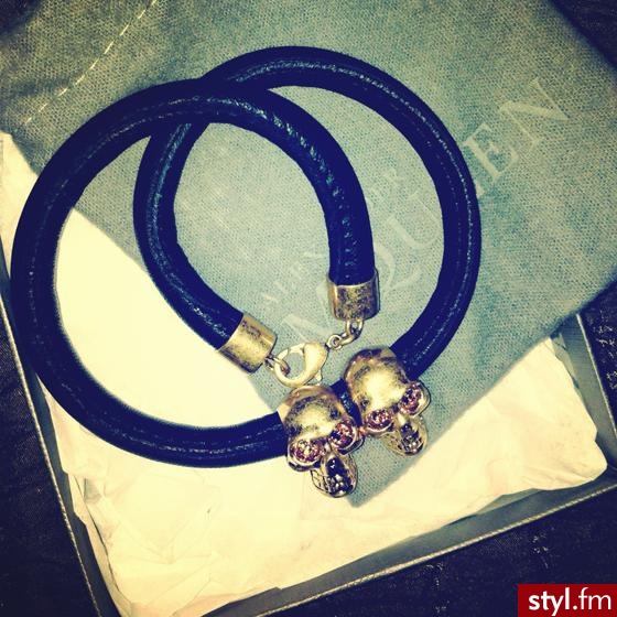 Alexander McQueen - My skull obsession knows no limits. - Bransoletki Biżuteria Moda