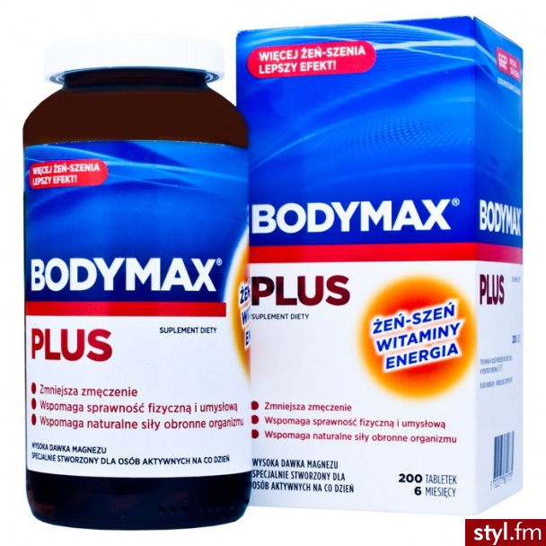 Dansk Droge Bodymax Plus 200 tabl - Body Bielizna Moda