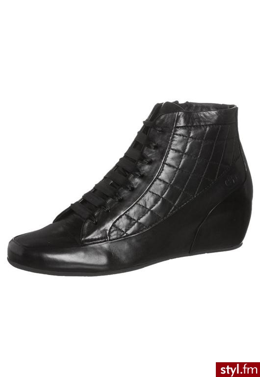 Gerry Weber NATHALIE Botki na koturnie czarny (G260 02 MI971) - Botki Buty Moda