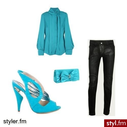 Elegancki błękit. jfxgh - Styler