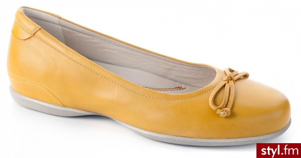Cosmic Melon Firefly BALERINY ŻÓŁTY - Balerinki Buty Moda
