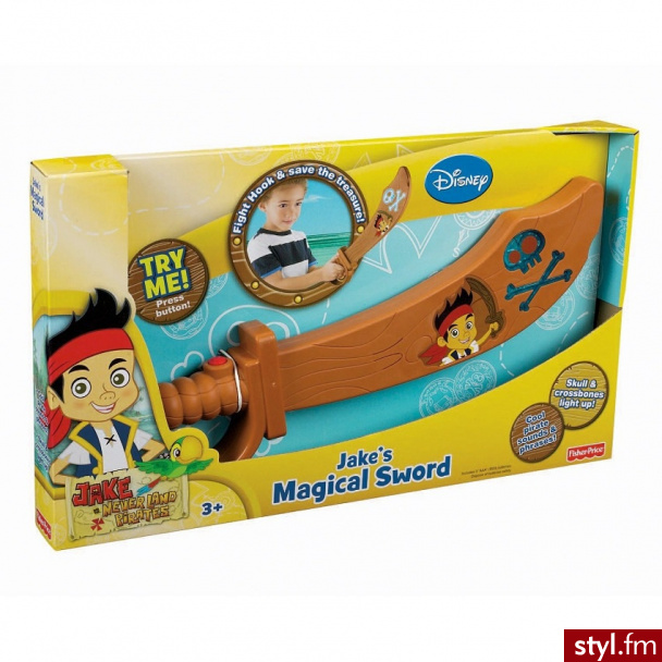 Fisher Price Jake i Piraci z Nibylandii Magiczny Miecz Y3267 - Dziecko