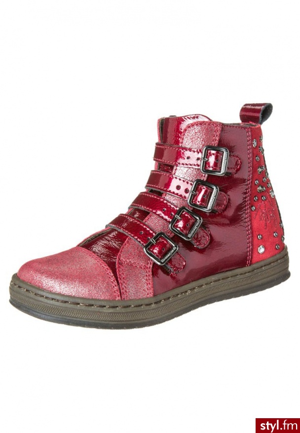 Romagnoli Botki czerwony (1622) - Botki Buty Moda