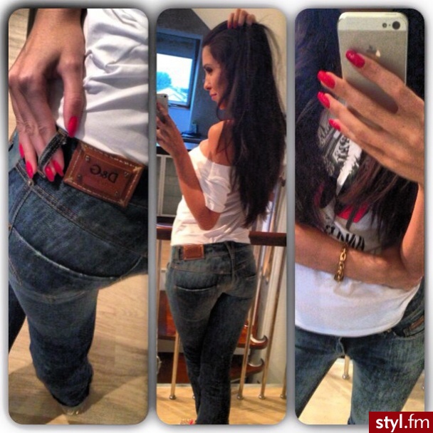 Jeansy Spodnie Moda