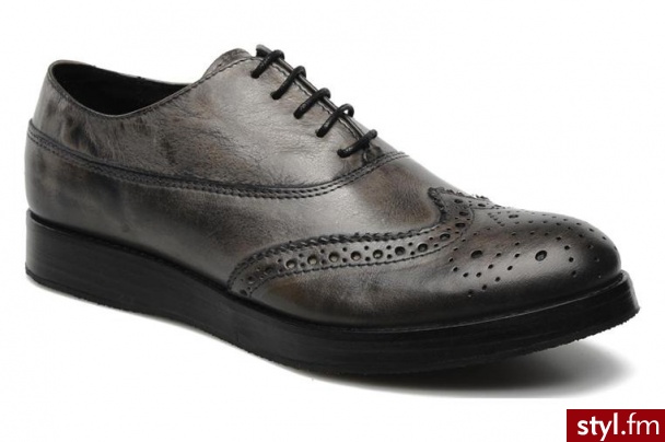 Marc O’Polo BUTY SZNUROWANE ASTRIIDE BY MARC O’POLO (Szary) - Pozostałe Buty Moda