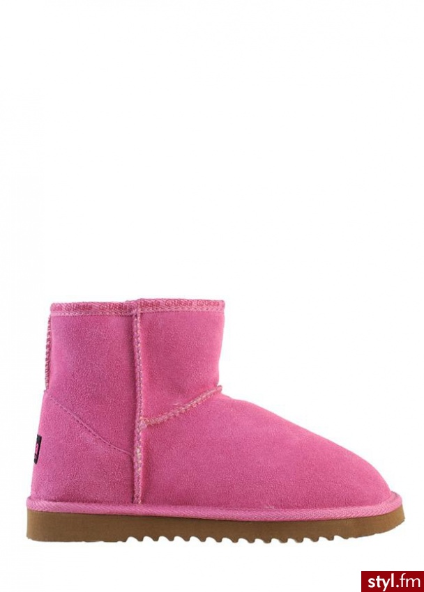Kozaki SYDNEY MINI różowy - Kozaki Buty Moda