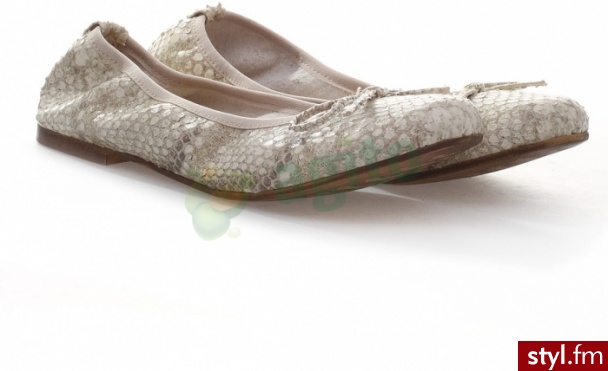 VENEzIA Baleriny nim beżowe 237828 - Balerinki Buty Moda