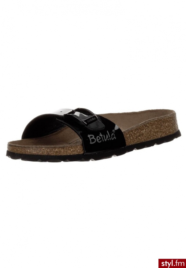 Betula LUCA Klapki czarny - Klapki Buty Moda