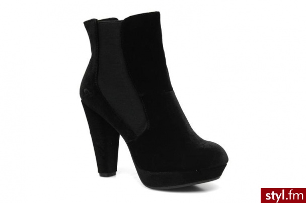 Rocket Dog PÓŁBUTY I BOTKI SATRIA BY ROCKET DOG (Czarny) - Botki Buty Moda