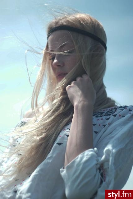 proste długie blond włosy hippie - Blond Rozpuszczone Proste Na co dzień Długie Fryzury