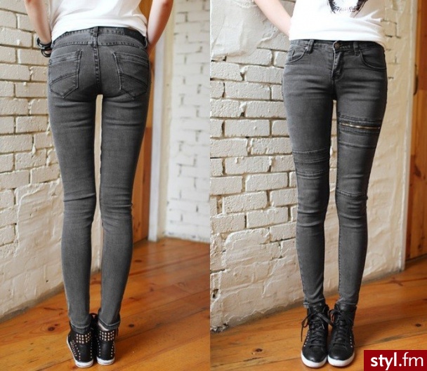 Jeansy Spodnie Moda