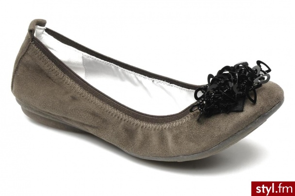 Madison Balerinki Cistou by (Szary) - Balerinki Buty Moda