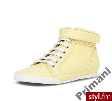 PIĘKNE TRAMPKI BURBERRY - Pozostałe Buty Moda