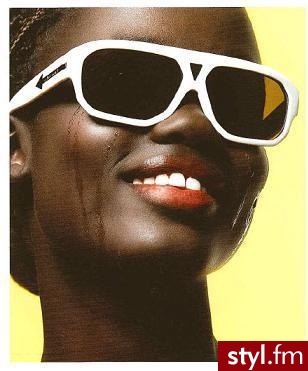 okulary retro :) - Nakrycia głowy Dodatki Moda