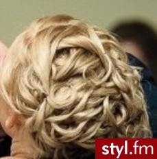Blond Upięcie Kręcone Ślubne Długie Fryzury