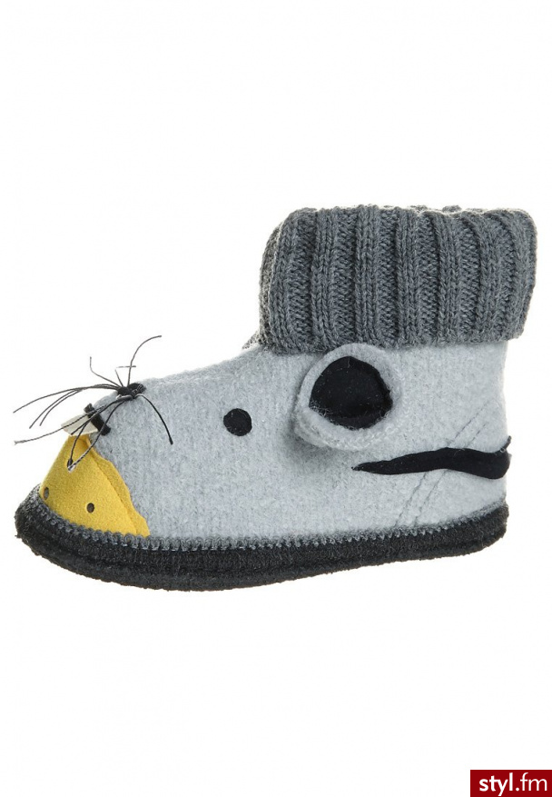 STUPS KAPCIE SZARY (Mausi) - Pozostałe Buty Moda
