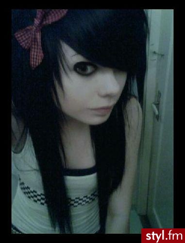 EMO Alternatywne Średnie Fryzury