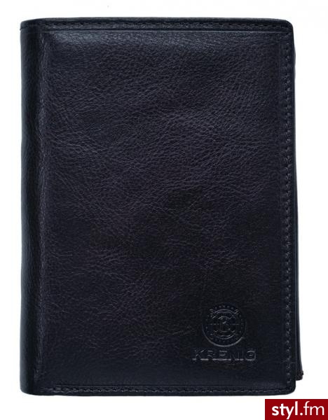 Krenig Portfel Classic 12088 - Portfele i etui Dodatki Moda