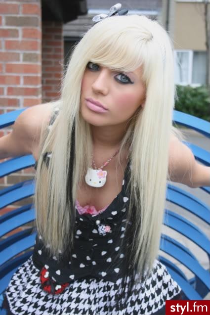 Średnie Fryzury