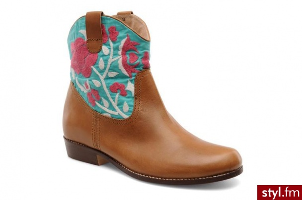 Antik Batik PÓŁBUTY I BOTKI CARNEA BY (BRĄZOWY) (Brązowy) - Botki Buty Moda