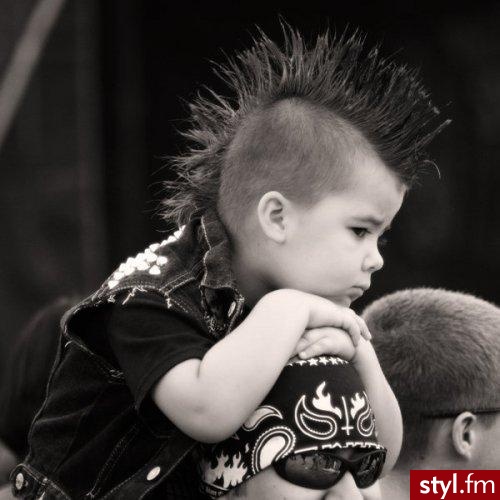 Punk Rock Alternatywne Średnie Fryzury