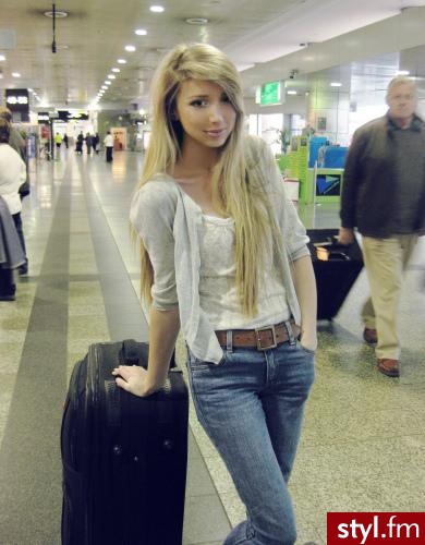 Blond Rozpuszczone Proste Na co dzień Długie Fryzury