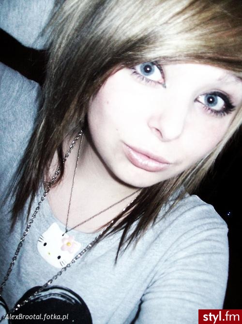 emo - EMO Alternatywne Krótkie Fryzury