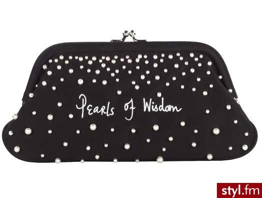 kopertówka z perłami Lulu Guinness 95 funtów - Pozostałe Torebki Moda