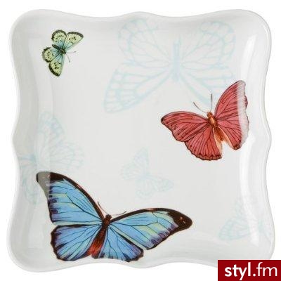 zestaw 4 porcelanowych talerzy - 27.99$ - Gadżety Inne Moda