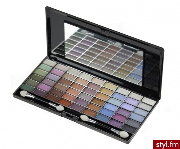 Ruby Rose Beauty Eyeshadow Kit Paleta 54 cieni do powiek - Dzienne Makijaże