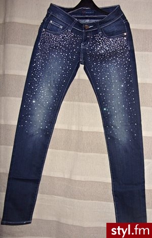 Jeansy Spodnie Moda