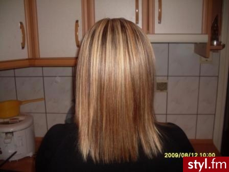Średnie Fryzury