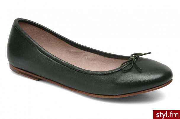Bloch BALERINKI G2 TOILE W BY (zielony) - Balerinki Buty Moda