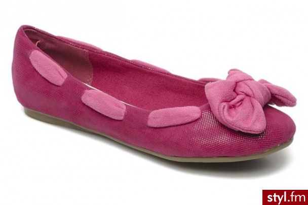 Refresh Balerinki KOURWATO (Różowy) - Balerinki Buty Moda