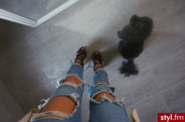 Jeansy Spodnie Moda