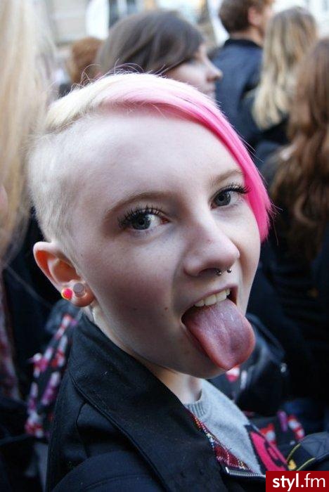 Punk Rock Alternatywne Średnie Fryzury