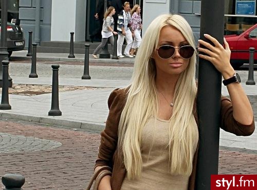 Blond Rozpuszczone Proste Na co dzień Długie Fryzury