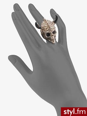 pierścionek. Alexander McQueen $280.00 - Pozostałe Dodatki Moda