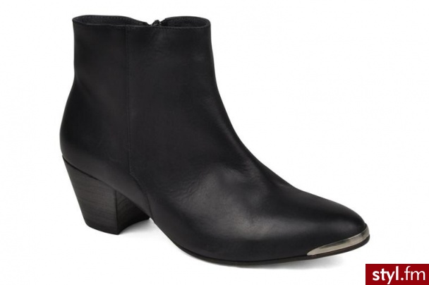 Jonak PÓŁBUTY I BOTKI DODDY BY JONAK (Czarny) - Botki Buty Moda