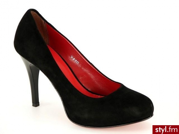 ,. skóra naturalna, wys. obcasa 9,5 cm , cena ok. 219 zł - Pozostałe Buty Moda