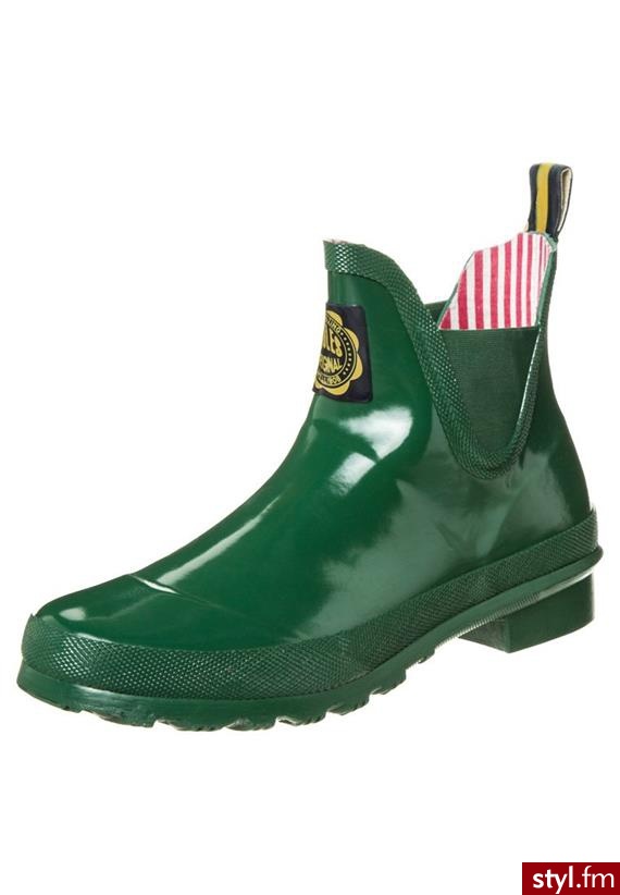 Joules WELLY BOB Kalosze zielony - Kalosze Buty Moda