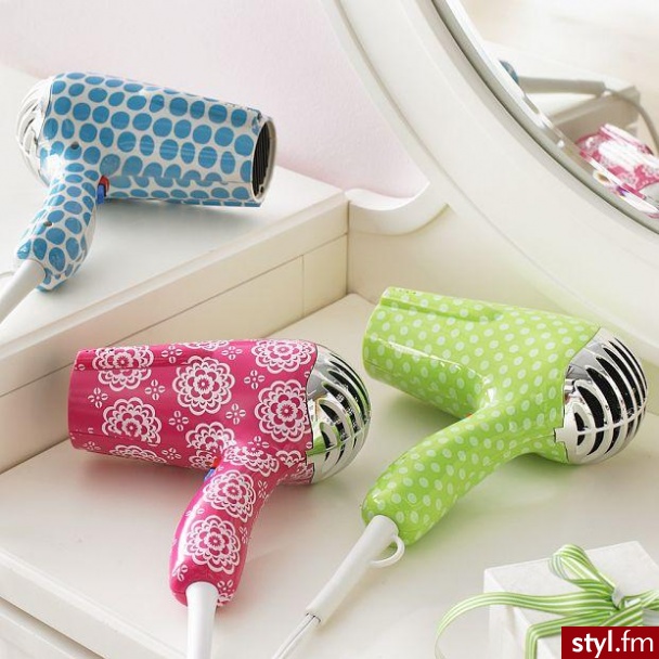 Kolorowe suszarki do włosów - 69$ - Gadżety Inne Moda